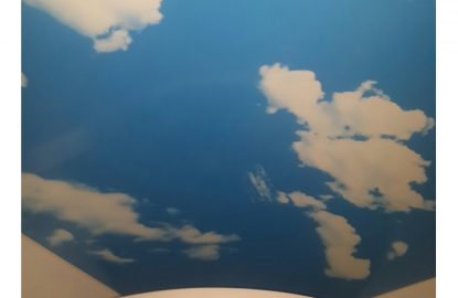 Натяжные потолки небо с облаками рисунок 1