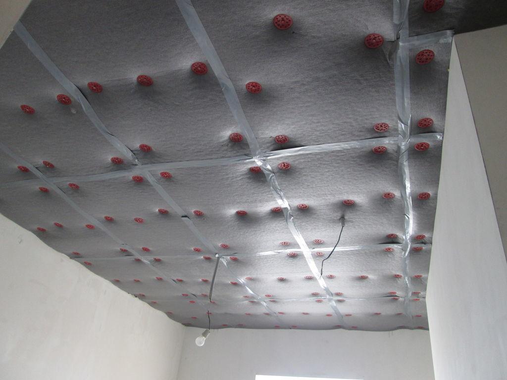 шумоизоляция потолка под натяжной в квартире