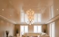 Натяжные потолки шампань рисунок 3