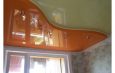 Оранжевые натяжные потолки рисунок 4