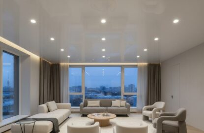 Установка натяжных потолков (Беляево) рисунок 1336