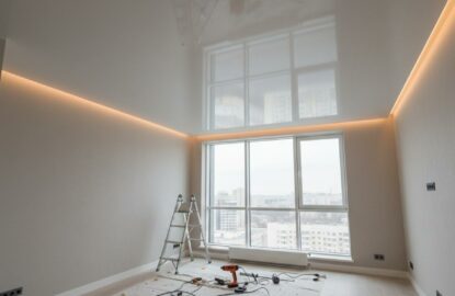 Установка натяжных потолков (Марьина роща) рисунок 667