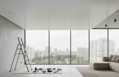 Установка натяжных потолков (Новокосино) рисунок 1306