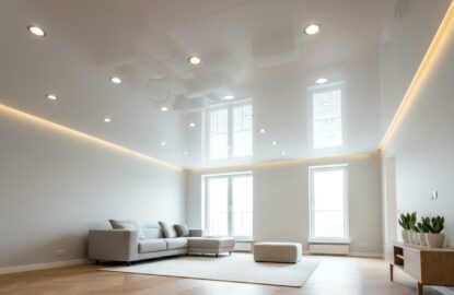 Установка натяжных потолков (Полежаевская) рисунок 1364