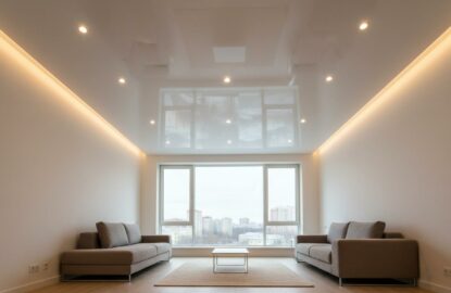 Установка натяжных потолков (Семёновская) рисунок 1334