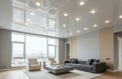 Установка натяжных потолков (СЗАО) рисунок 1468