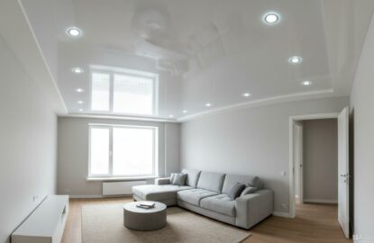 Установка натяжных потолков (Сокол) рисунок 1278