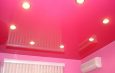 Розовые натяжные потолки рисунок 4