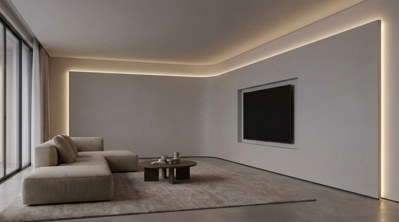 Стены как натяжные потолки рисунок 4669